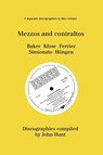 Mezzo and Contraltos - John Hunt - 9781901395969