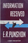Information Received - E. R. Punshon - 9781911095316