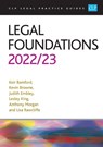 Legal Foundations 2022/2023 - Browne ; Bamford - 9781915469076