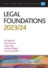 Legal Foundations 2023/2024 - Browne ; Bamford - 9781915469458
