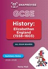 SnapRevise GCSE History Summary Notes: Elizabethan England - SnapRevise - 9781918046298