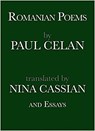 Romanian Poems by Paul Celan and Essays - Paul Celan - 9781937679491