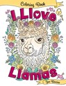 I Llove Llamas Coloring Book - Jen Racine - 9781951728106