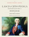 Lascia ch'io pianga: From Rinaldo HWV 7, Recitative and Aria, For Medium, High and Low Voices - George Frideric Handel - 9781985212381