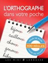 L'orthographe dans votre poche - André Vulin - 9782036010390