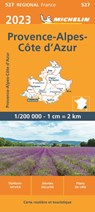 Michelin Wegenkaart 527 Provence - Cote-d'Azur 2023 -  - 9782067258563