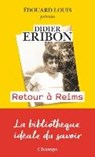 Retour à Reims - ERIBON,  Didier - 9782081396005
