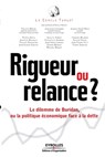 Rigueur ou relance ? - Nicolas Bouzou - 9782212548792