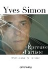 Épreuve d'artiste - Yves Simon - 9782702146033
