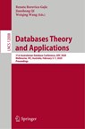 Databases Theory and Applications - Renata Borovica-Gajic ; Jianzhong Qi ; Weiqing Wang - 9783030394684