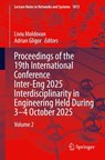 Proceedings of the 19th International Conference Inter-Eng 2025 Interdisciplinarity in Engineering Held During 3–4 October 2025 - Liviu Moldovan ; Adrian Gligor - 9783032188779