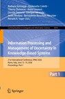Information Processing and Management of Uncertainty in Knowledge-Based Systems - Barbara Vantaggi ; Giulianella Coletti ; Thierry Denoeux - 9783032289933