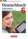 Deutschbuch Gymnasium Band 6: 10. Schuljahr - Baden-Württemberg - Arbeitsheft mit Lösungen - Armin Fingerhut ; Manuela Wölfel ; Christoph Fischer ; Michael Germann - 9783060626489