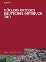 Müllers Großes Deutsches Ortsbuch 2017 - Degruyter - 9783110451306
