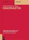 Onomastik - Eckhard Meineke - 9783111343969