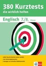 380 Kurztests Englisch 7./8. Klasse -  - 9783129275382