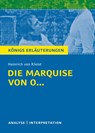 Die Marquise von O... von Heinrich von Kleist - Heinrich von Kleist - 9783129303702