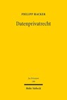 Datenprivatrecht - Philipp Hacker - 9783161596179