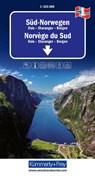 Kümmerly+Frey Regional-Strassenkarte 1 Süd-Norwegen 1:325.000 -  - 9783259300763
