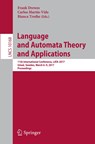 Language and Automata Theory and Applications - Frank Drewes ; Carlos Martin-Vide ; Bianca Truthe - 9783319537320