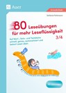 80 Leseübungen für mehr Leseflüssigkeit 3/4 - Stefanie Pohlmann - 9783403093596