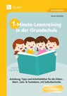 1-Minute-Lesetraining in der Grundschule - Anne Scheller - 9783403093787
