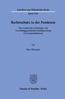 Rechtsschutz in der Pandemie - Marc Zitzmann - 9783428197897