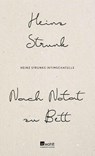 Nach Notat zu Bett - Heinz Strunk - 9783498001247
