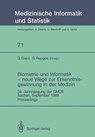 Biometrie und Informatik ¿ neue Wege zur Erkenntnisgewinnung in der Medizin - Rudolf Repges ;  Guido Giani - 9783540525509