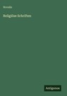 Religiöse Schriften - Novalis - 9783563970300