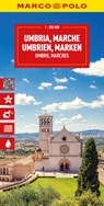 MARCO POLO Reisekarte Italien 08 Umbrien, Marken 1:200.000 -  - 9783575022929