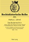 Das Bodenrecht in «Neudeutschland Ueber See» - Hans-Jurgen Becker ; Markus Jahnel - 9783631576441