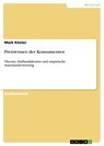 Preiswissen der Konsumenten - Mark Köster - 9783638067072