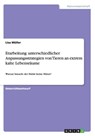 Erarbeitung unterschiedlicher Anpassungsstrategien von Tieren an extrem kalte Lebensräume - Lisa Müller - 9783656940623