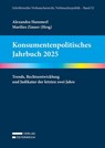 Konsumentenpolitisches Jahrbuch 2025 - Alexandra Hammerl ; Marlies Zinner - 9783704697783