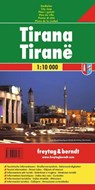 Tirana Map 1:10.000 -  - 9783707916263