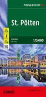 St. Polten, City Plan and District map 1:15.000 -  - 9783707921182