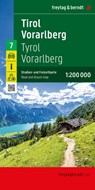 Tirol - Vorarlmountain, Road and Leisure Map -  - 9783707923124
