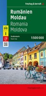 Romania - Moldova, Road Map 1:500.000 -  - 9783707924114
