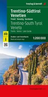 Trentino-Südtirol - Venetien, Straßen- und Freizeitkarte 1:200.000, freytag & berndt -  - 9783707924138