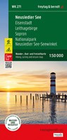 freytag & berndt Wanderkarte Neusiedler See, Eisenstadt - Leithagebirge - Rust - Sopron - Nationalpark Neusiedler See - Seewinke 1:50.000 -  - 9783707925203