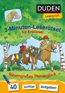 Duden Leseprofi - 3-Minuten-Leserätsel für Erstleser: Riesengroßes Pferdeglück - Susanna Moll - 9783737334181