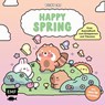 Happy Spring - Cozy Ausmalbuch zum Entspannen und Träumen - Becky Castañeda - 9783745931341