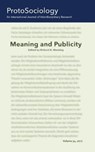 Meaning and Publicity - RICHARD N,  Manning - 9783746034508