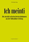 Ich meinti III - Christian Hug - 9783749497621