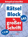 Rätselblock in großer Schrift 141 (5 Exemplare à 2,99 EUR) - Eberhard Krüger - 9783809485315