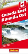 Kanada Strassenkarte Ost 1:2.500 000 -  - 9783828309296