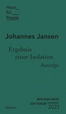 Ergebnis einer Isolation - Johannes Jansen - 9783835339422