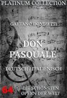 Don Pasquale - Gaetano Donizetti - 9783849600648