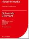 Schemata Zivilrecht. Karteikarten - Christine Schneider - 9783867240581